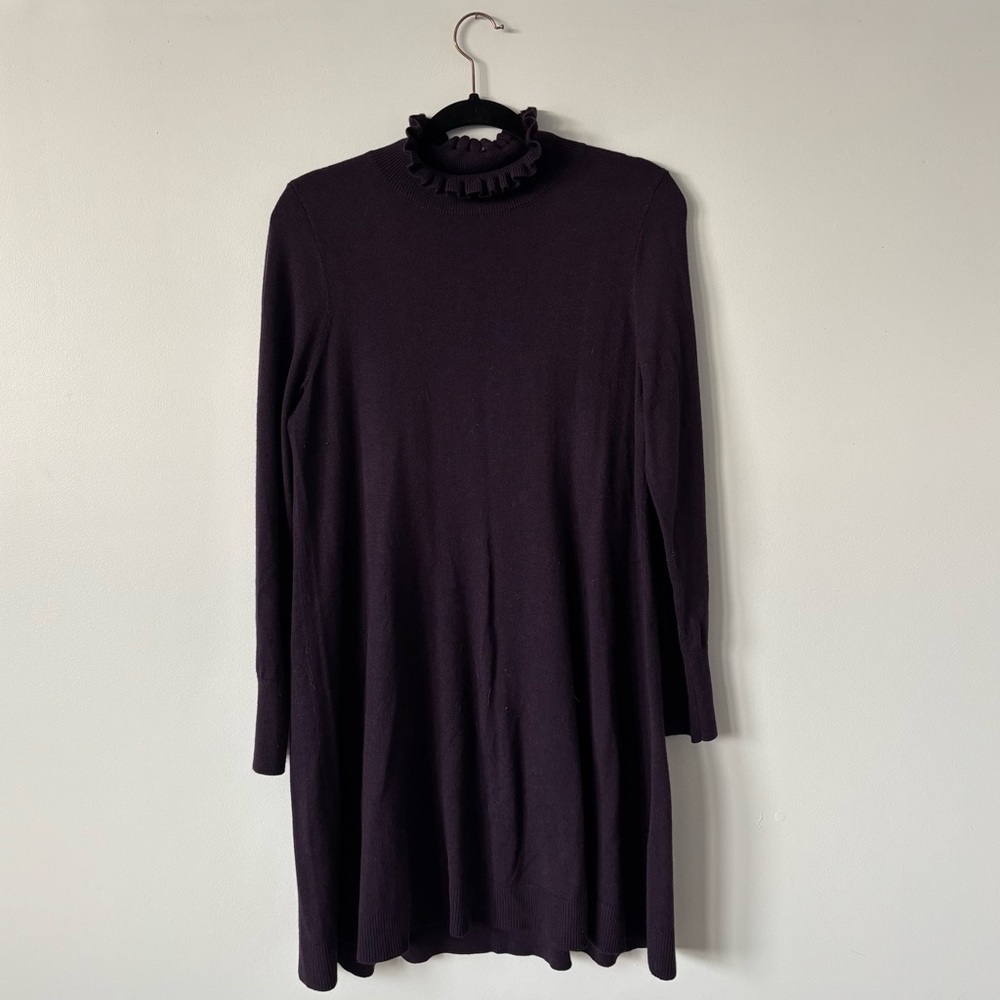 Loft Women’s Ruffle Neck Dress